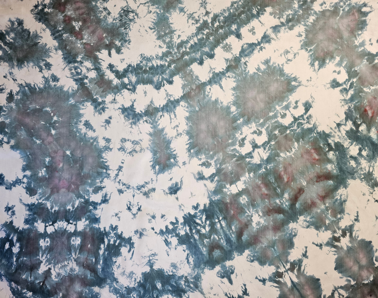 Handmade Ice-Dyed Silk Belly Dance Veil, Hobotai Sarong, Swimsuit Cover Up, Silk Wall Hanging... Happy Silk "Ivy"