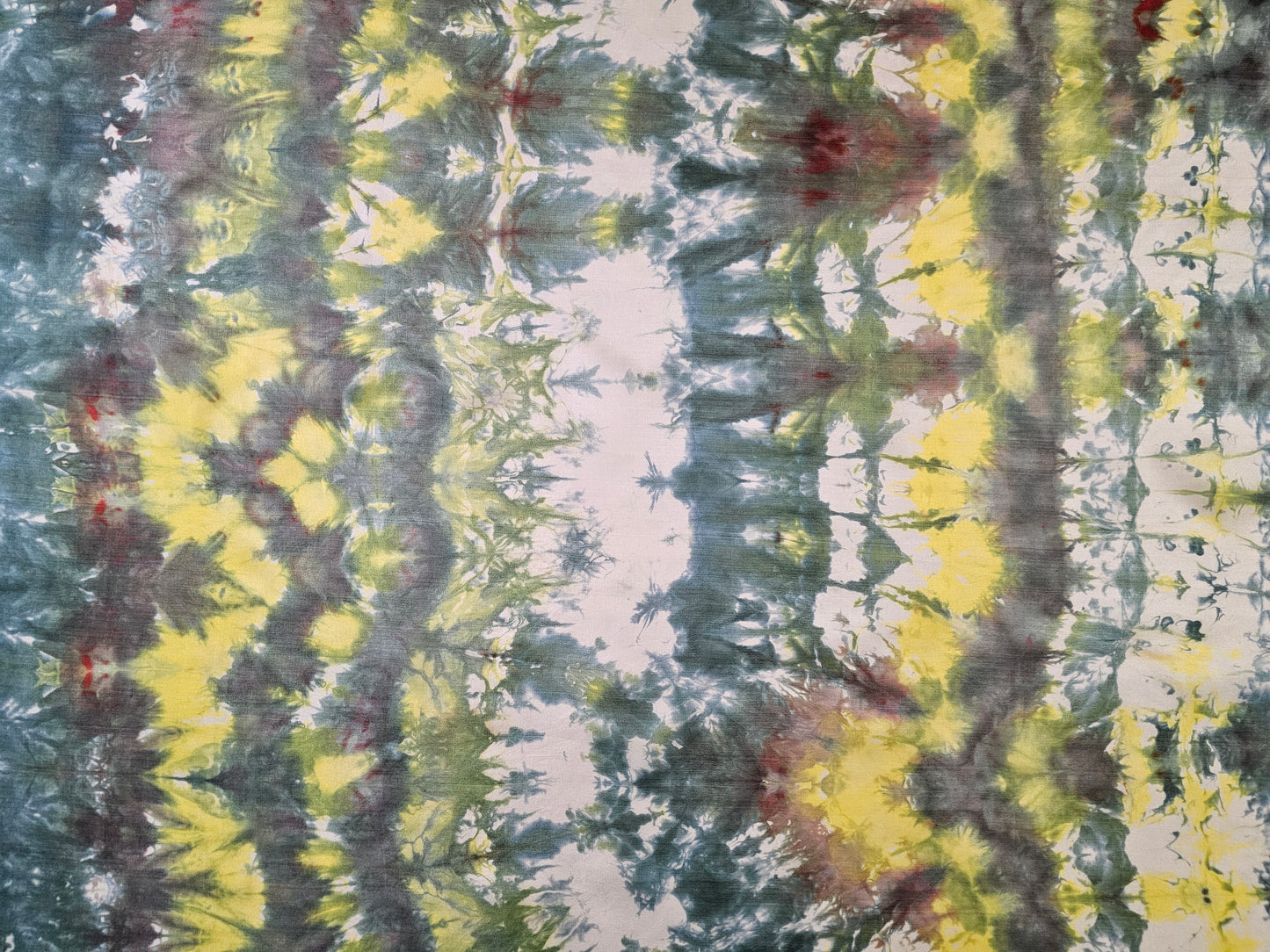 Handmade Ice-Dyed Silk Belly Dance Veil, Hobotai Sarong, Swimsuit Cover Up, Silk Wall Hanging... Happy Silk "Ryan"