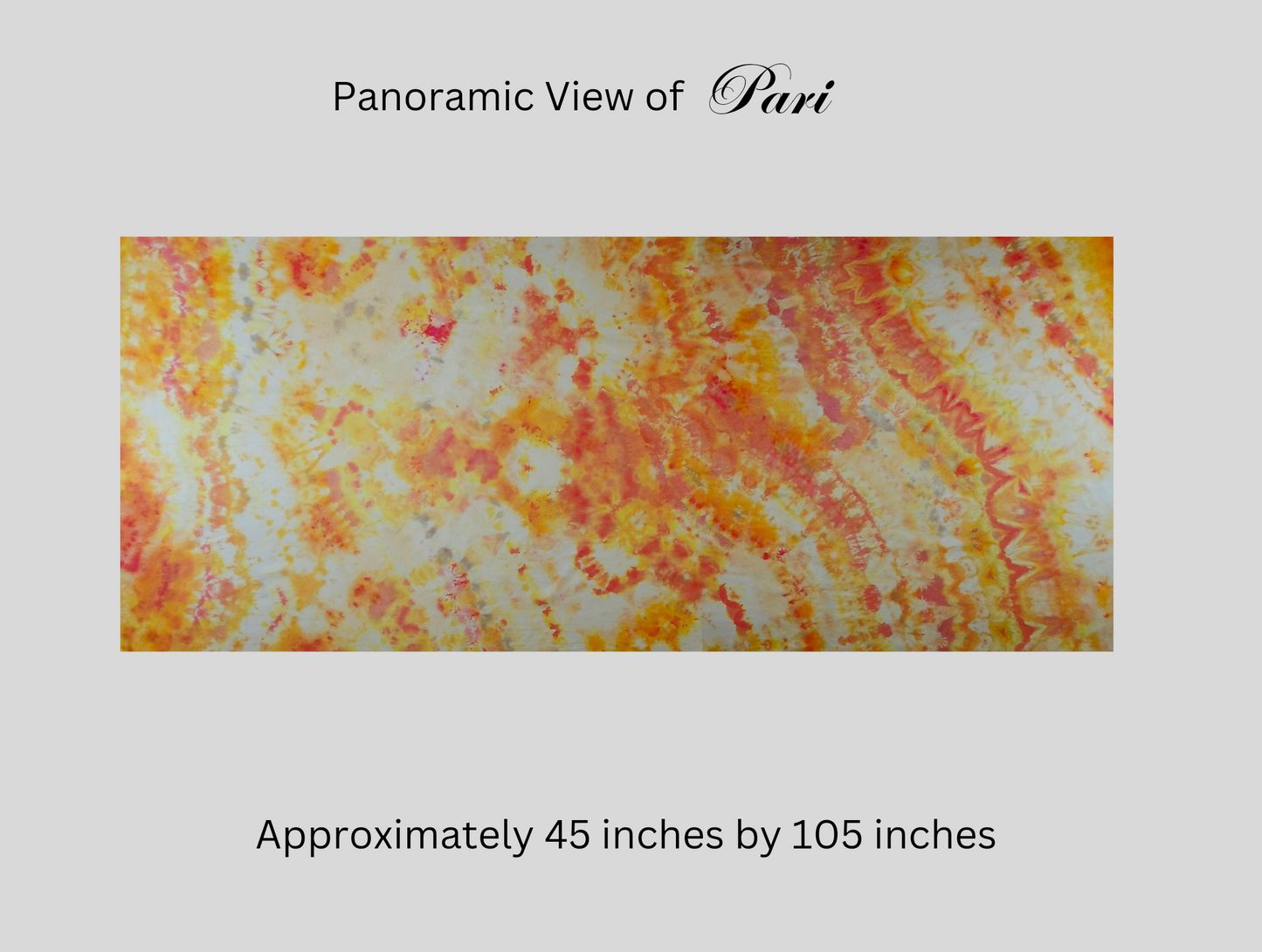 Handmade Ice-Dyed Silk Belly Dance Veil, Hobotai Sarong, Swimsuit Cover Up, Silk Wall Hanging... Happy Silk "Pari"