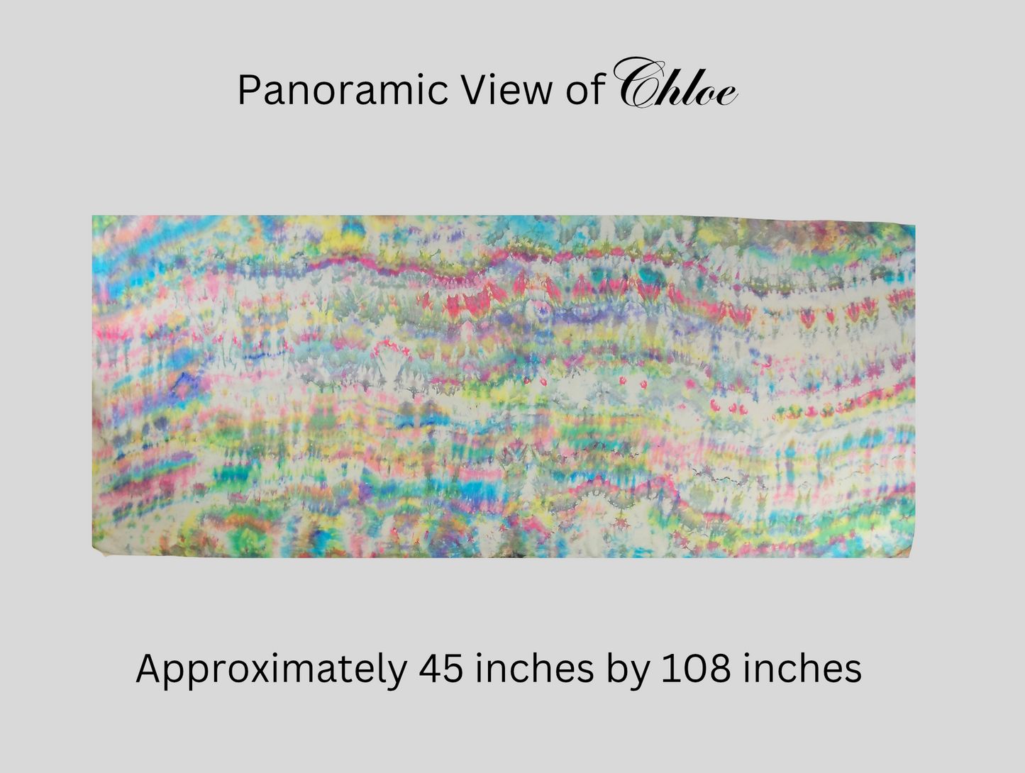 Handmade Ice-Dyed Silk Belly Dance Veil, Hobotai Sarong, Swimsuit Cover Up, Silk Wall Hanging... Happy Silk "Chloe"