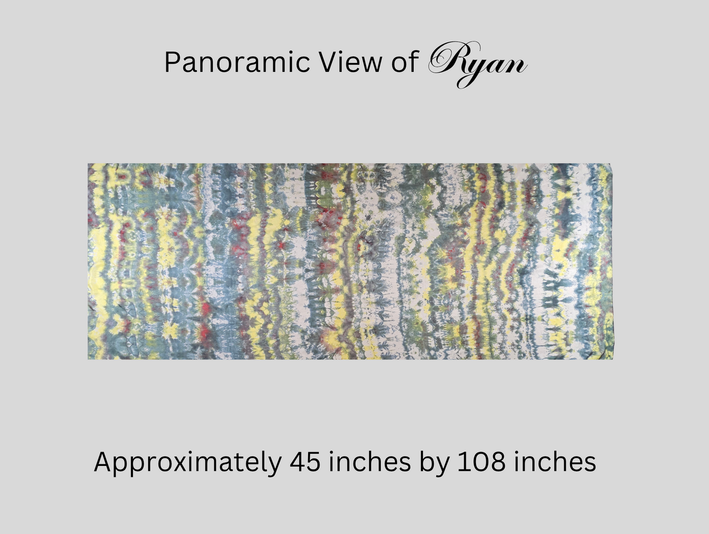 Handmade Ice-Dyed Silk Belly Dance Veil, Hobotai Sarong, Swimsuit Cover Up, Silk Wall Hanging... Happy Silk "Ryan"